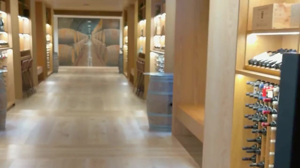 Walking into client wine cellars curated by Oak & Élevage