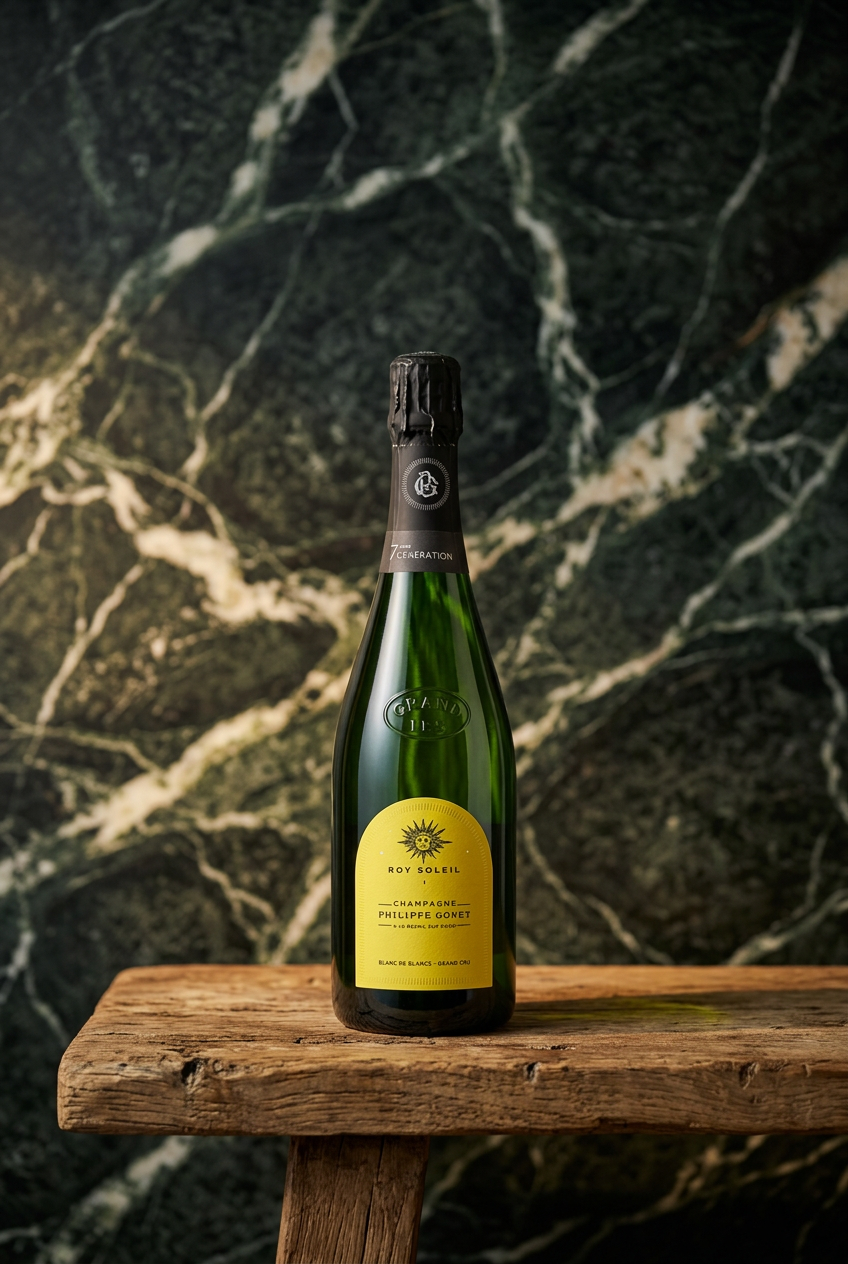 Philippe Gonet 'Roy Soleil' Grand Cru Blanc de Blancs Champagne NV, Champagne, France