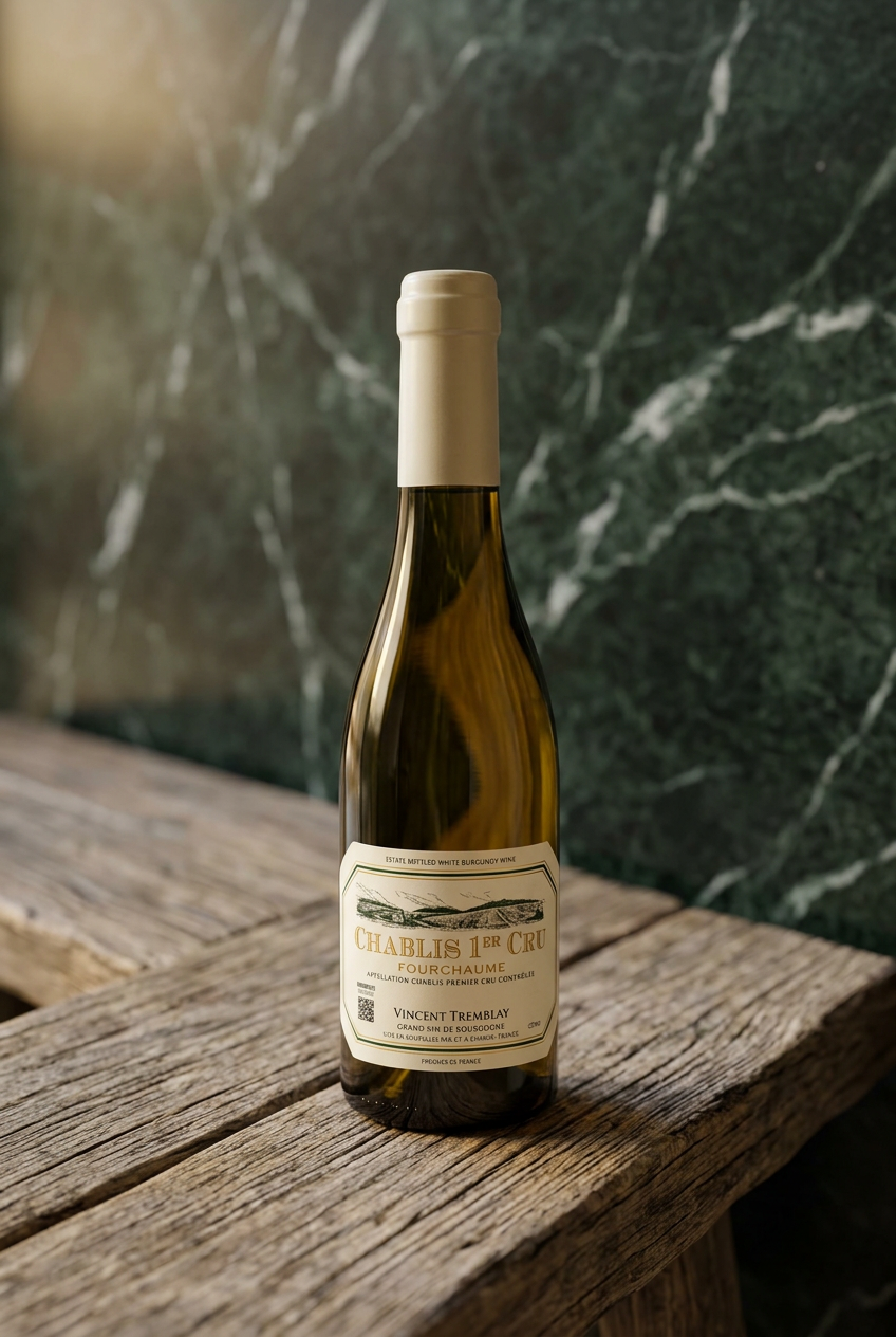 2024 Domaine Vincent Tremblay Chablis 1er Cru Fourchaume, Burgundy, France 375ml half bottle